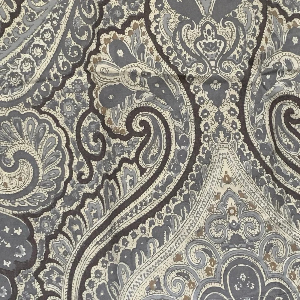 Pottery Barn Beale Paisley Duvet Cover And Two Shams
